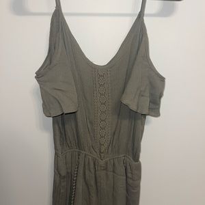 Soprano Olive green romper